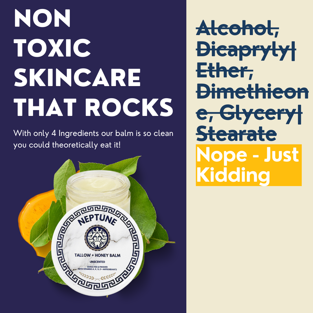 Neptune Grass Fed Tallow & Honey Balm