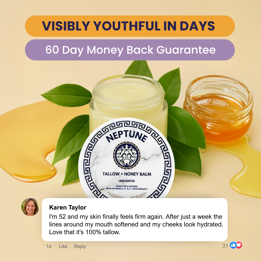 Neptune Grass Fed Tallow & Honey Balm