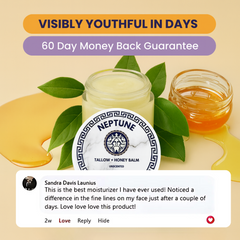 Neptune Tallow + Honey Balm jar