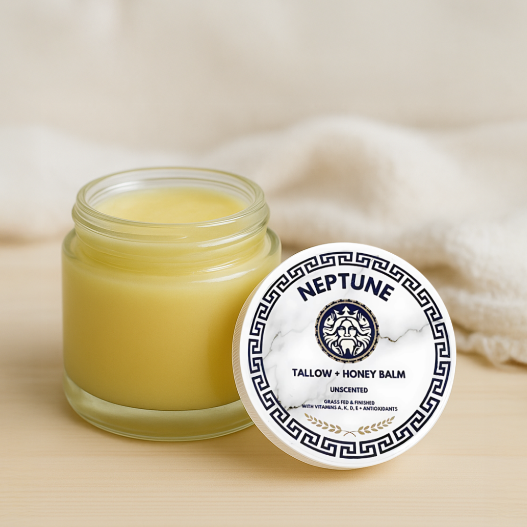 Grass Fed Tallow & Manuka Honey Balm