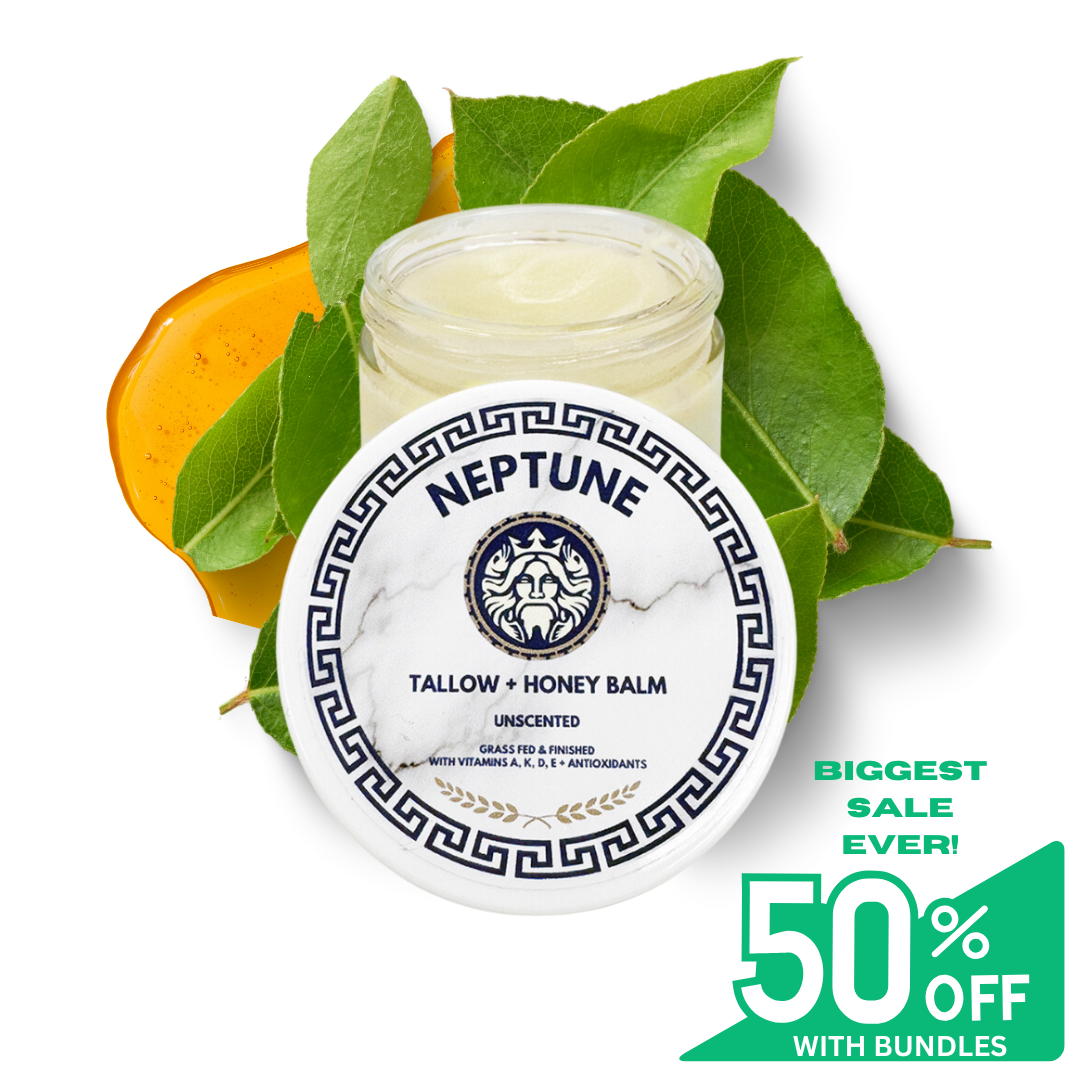 Neptune Gum Neptune Grass Fed Tallow Honey Balm Neptune Health neptune-gum-neptune-grass-fed-tallow-honey-balm-neptune-health